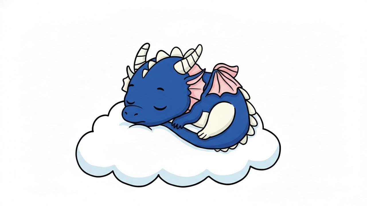 Il How To Draw An Easy Dragon For Kids ll Easy Dragon Drawing Step By Step ll Dragon Drawing Easy ll