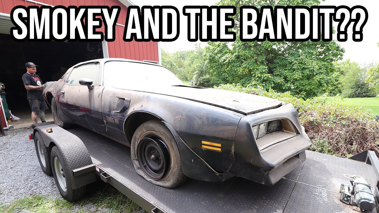 Digging Out A 1978 Pontiac Trans Am Pole Barn Find!!!