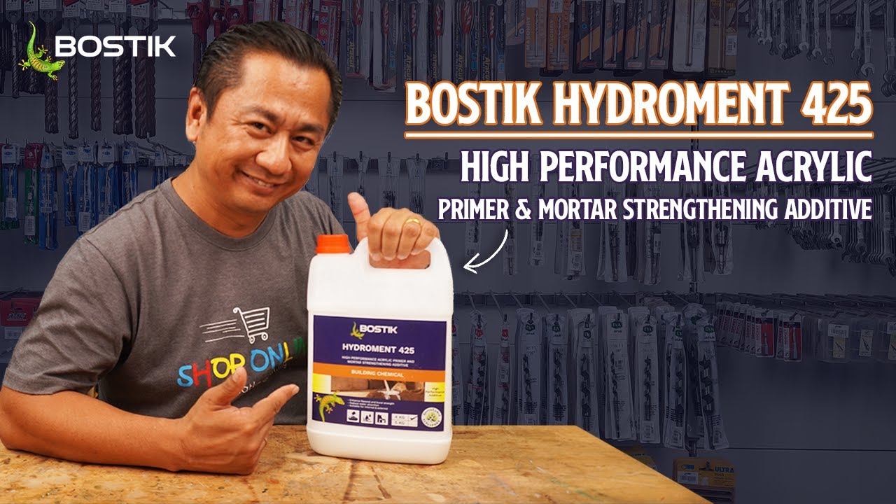 Bostik Hydroment 425 | High Performance Acrylic Primer & Mortar Strengthening Additive