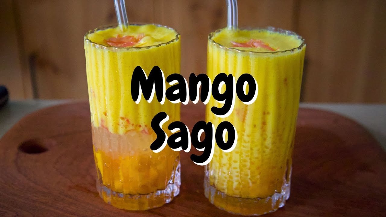Easy Mango Sago Recipe - Sugar and Gluten-Free Cantonese Dessert（杨枝甘露）