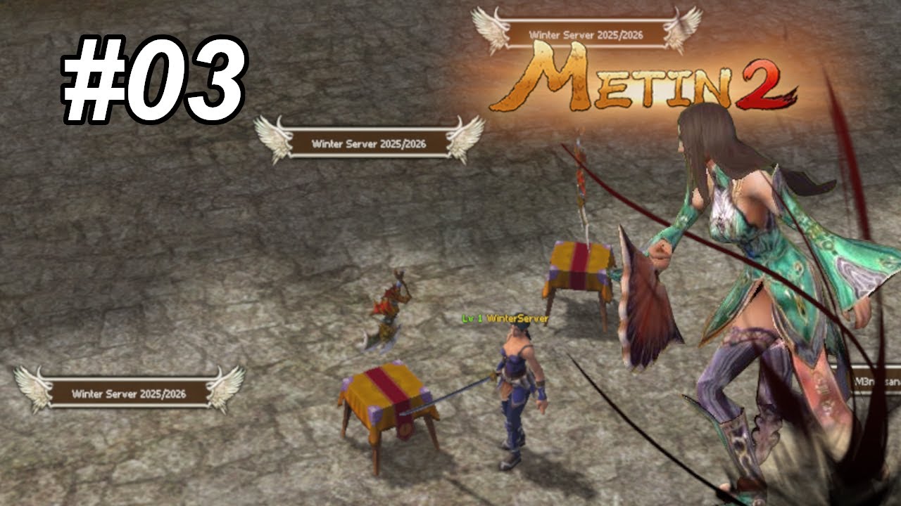 Metin2 Handeln bis zum Winter Server 3 Shops ✅ #03