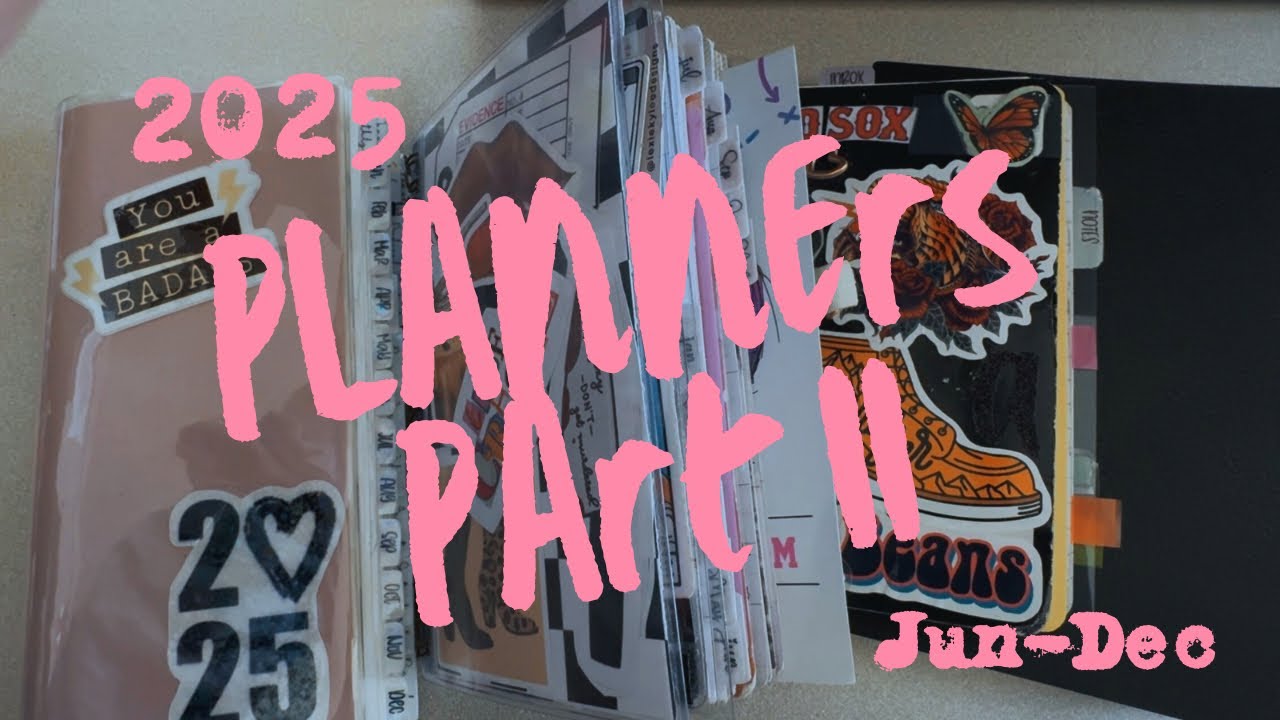 Часть II того, что я использовала в 2025 году. #plannerflip #daydesigner #W222 #sterlingink #pen+...