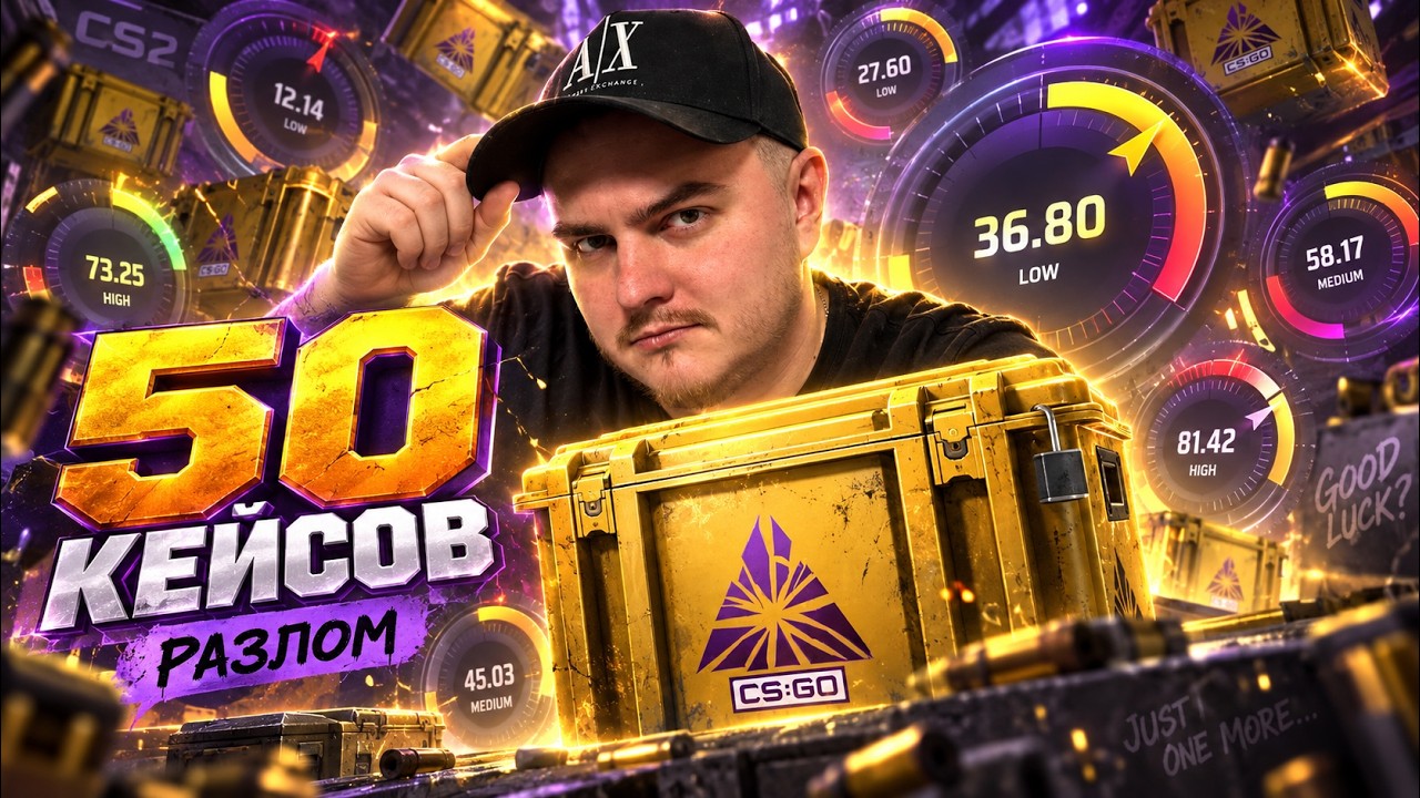 КАК Я ОТКРЫЛ 50 КЕЙСОВ РАЗЛОМ И ПОШЕЛ В UPGRADE | CS2