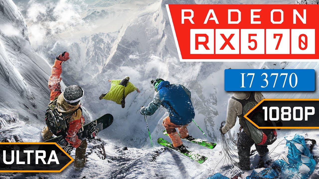 STEEP Benchmark on i7 3770 Rx 570 MAXIMUM Settings