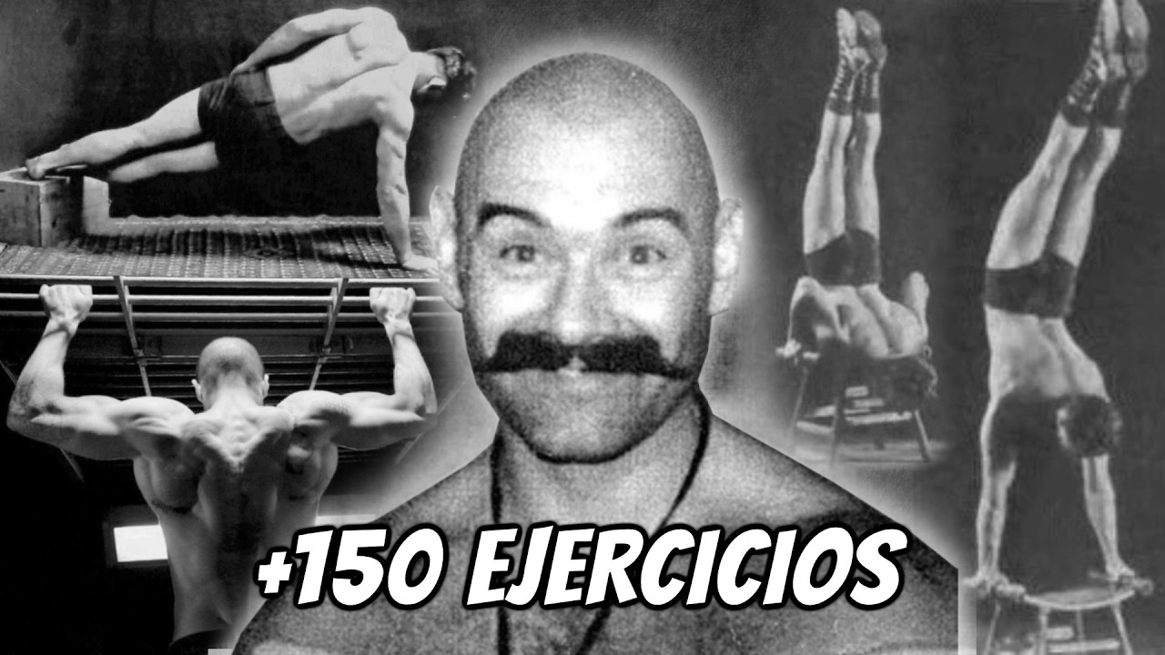 La única GUÍA para ENTRENAR sin salir de CASA del PRESO más agresivo. Charles Bronson