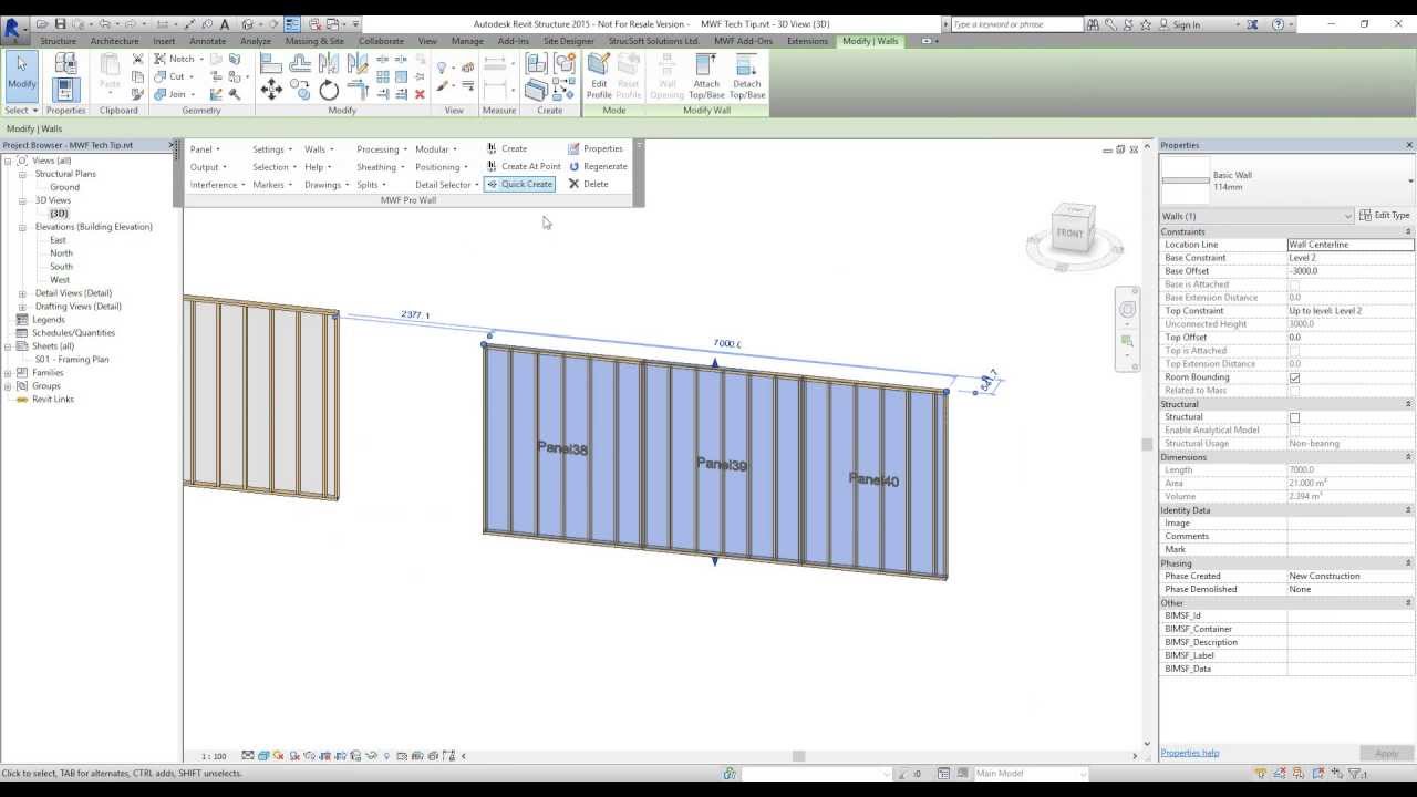 MWF Tech Tip of the Week - Panel Splits