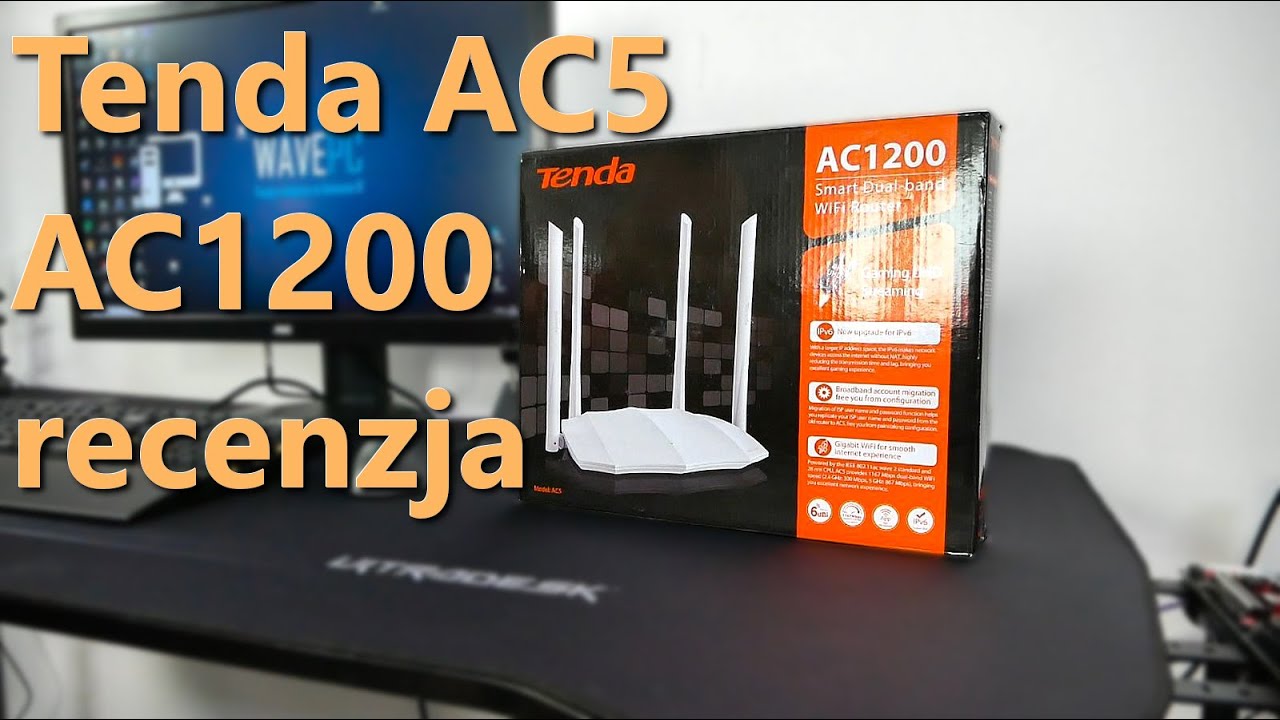Router Tenda AC5 AC1200 recenzja