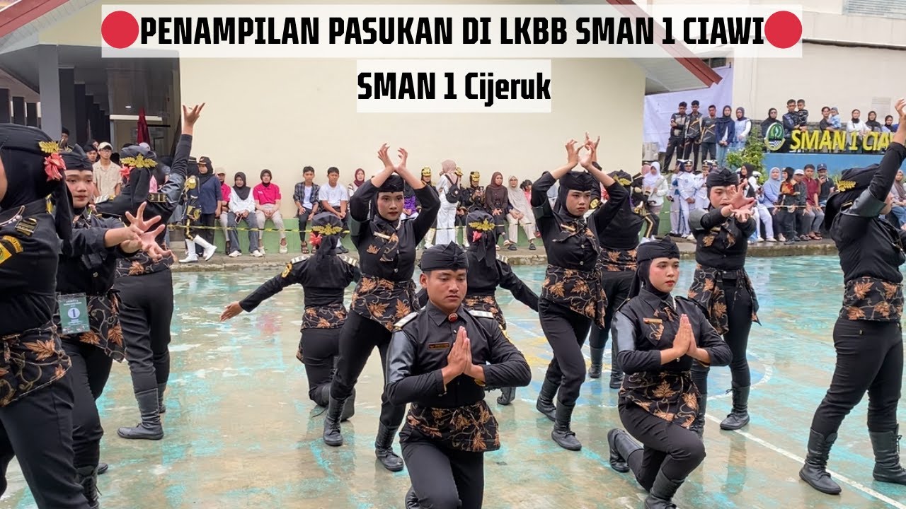 🔴KEREN🔴Penampilan Paskibra di SMAN 1 Cijeruk LKBB SMAN 1 Ciawi