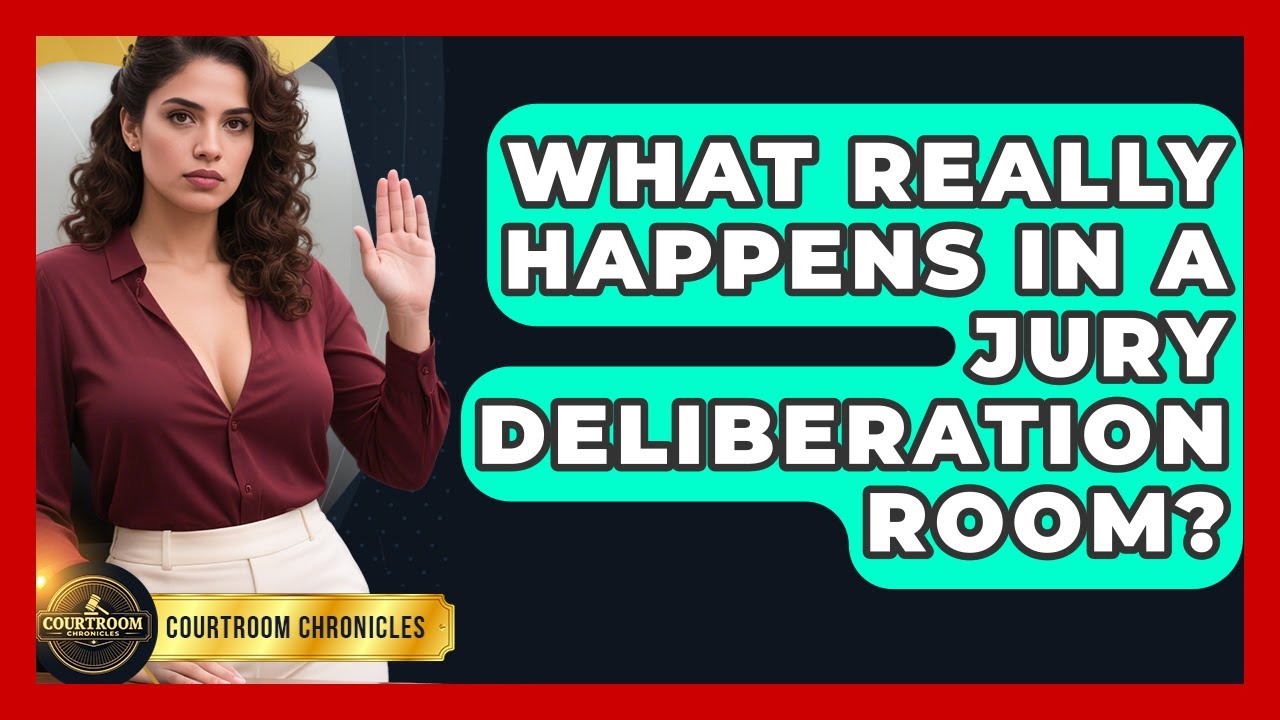 What Really Happens In A Jury Deliberation Room? - Courtroom Chronicles
