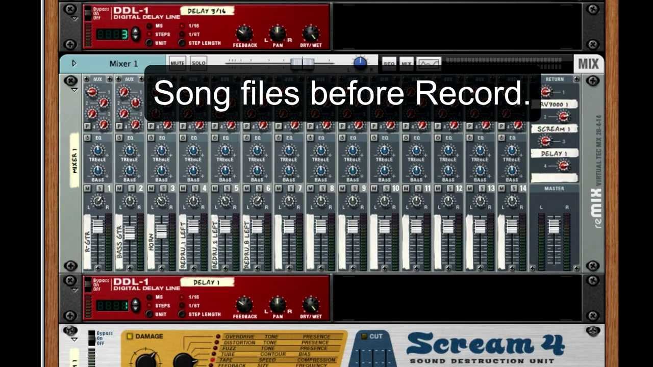 Move Old Reason Songs to the SSL Mixer - LearnReason.com