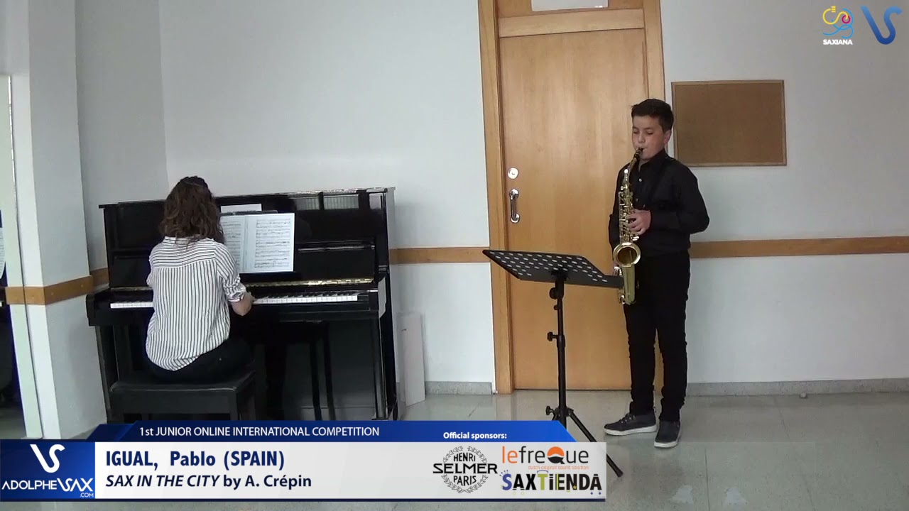 Pablo Igual - Sax in the City by Alain Crepin
