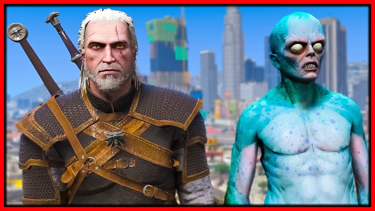 GTA 5 Roleplay - The Witcher Hunts Terrifying Monster | RedlineRP