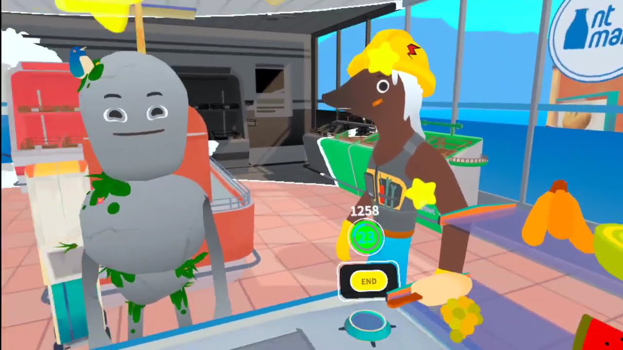 ☕ Покупки во Франции VR french shopping ☕12☕RU-EN-FR ☕ NounTown