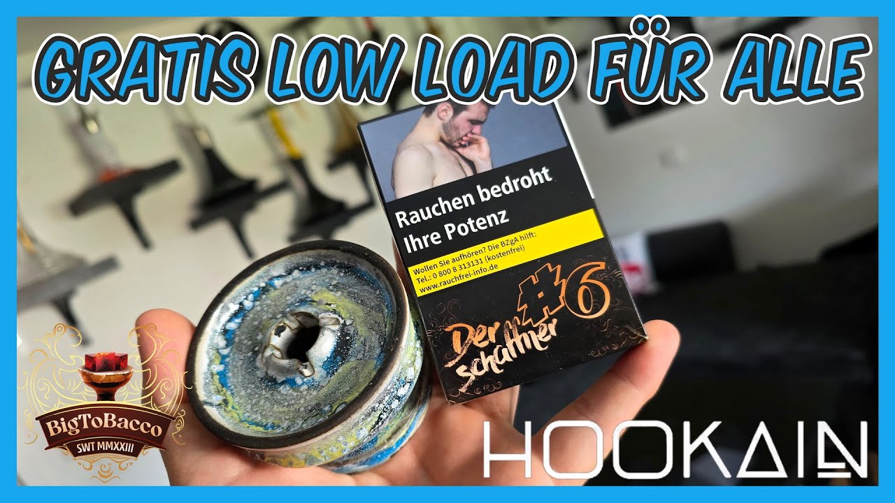 Hookain Low Load im Test + BigToBacco Aktion