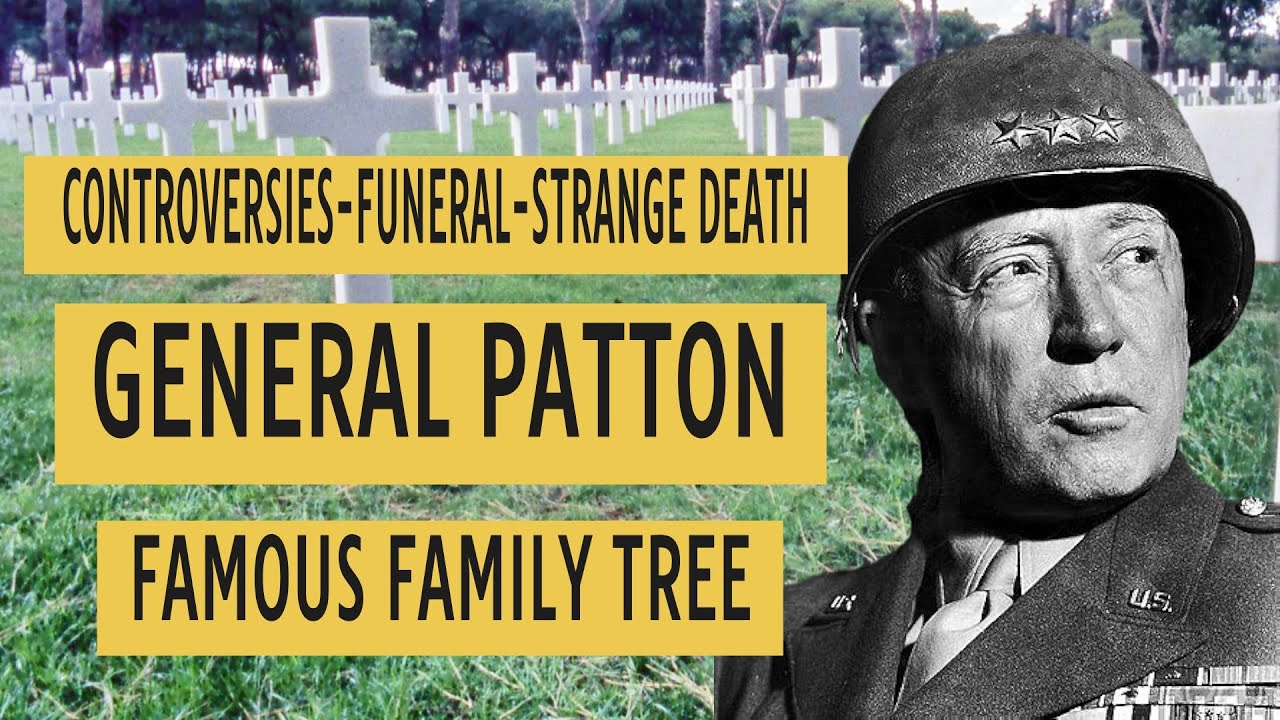 HE WAS PARALYZED! General Patton’s Unbelievable Family Tree, Death, and Funeral