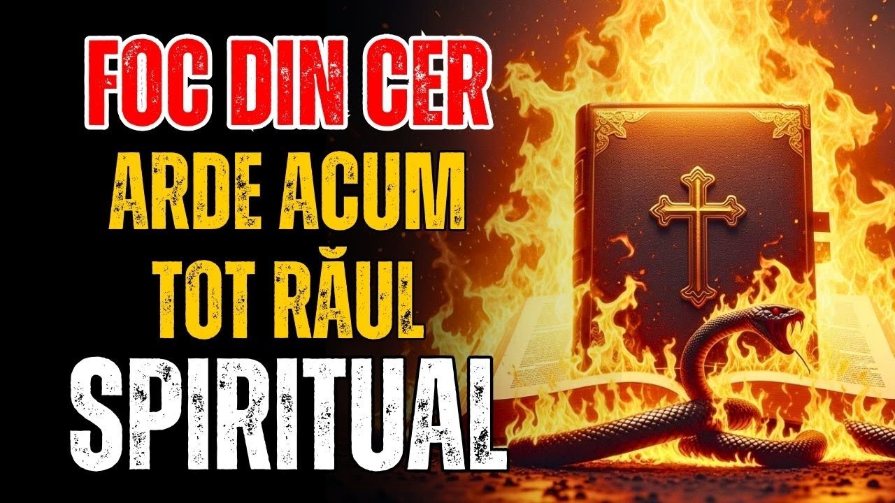 🔥 Rugăciune de Foc: ARDE Orice Atac Spiritual și Îți Eliberează Casa Imediat