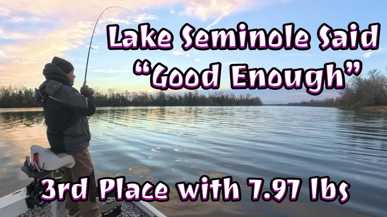Команда Lake Seminole заявила: «Достаточно хорошо» — 3-е место с результатом 7 97 фунтов.