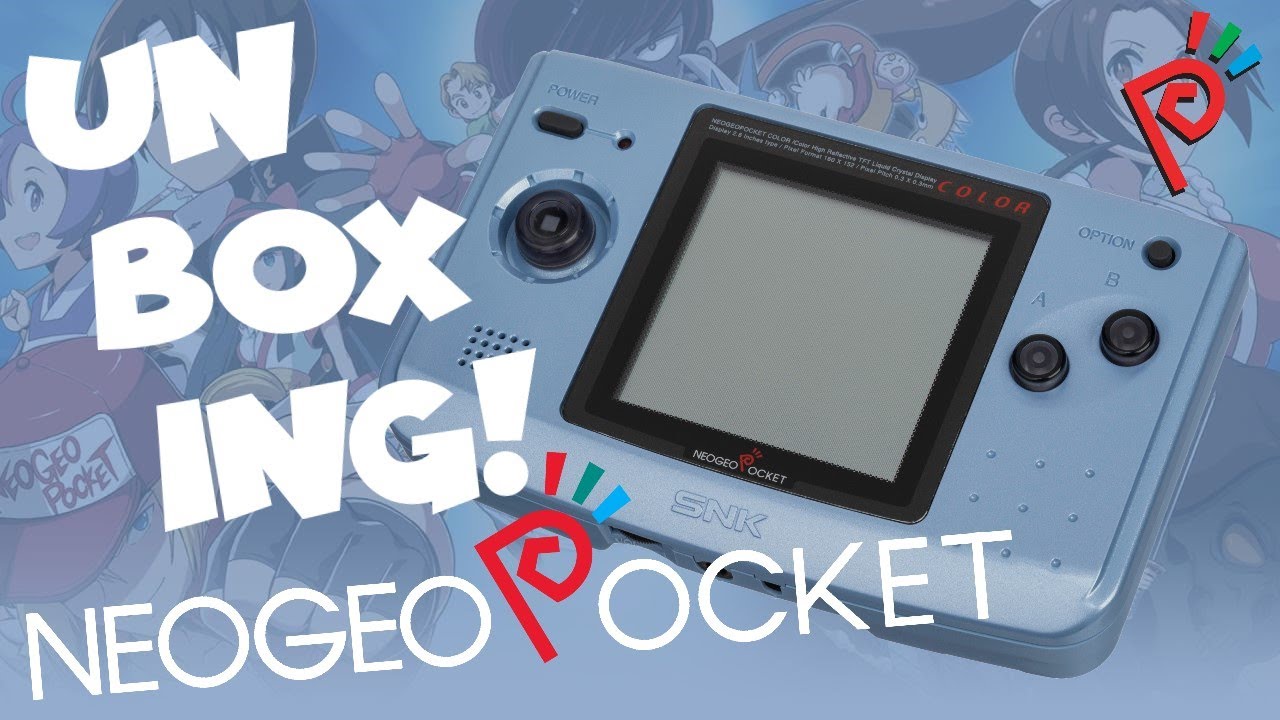 UNBOXING - NEO GEO POCKET COLOR - BLUE