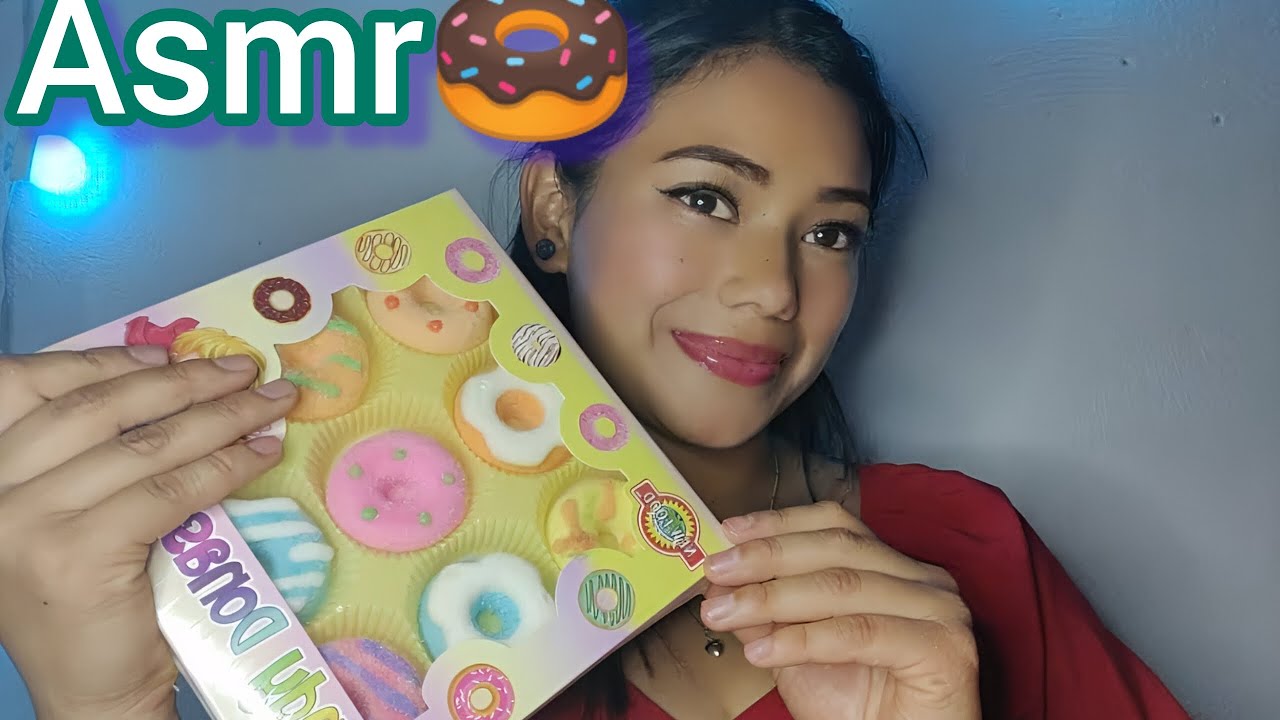 ASMR EN ESPAÑOL/ COMIENDO DONITAS🤤😋😋🍩