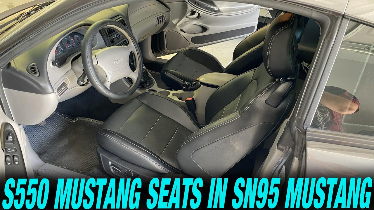 Установка сидений S550 Convertible Mustang GT в Mustang Edge SN95 2003 года (замена сидений)