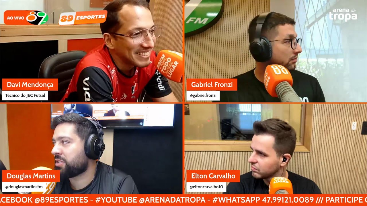 89 Esportes | AO VIVO | 17.02.2026