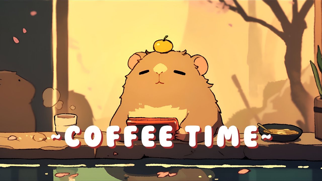 Capybara Chill Radio - Calm Music for Focus & Study ~ Gentle Feelings ~ 🦫 🎵 🌙