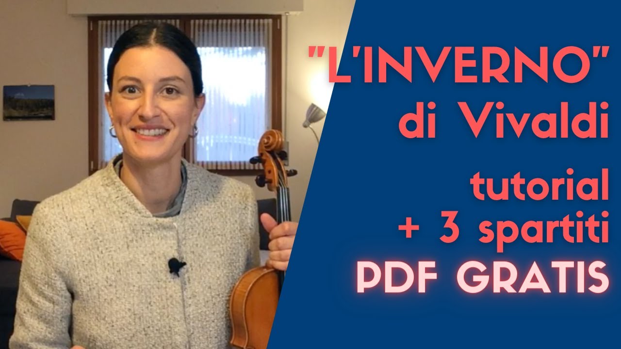 IMPARA A SUONARE VIVALDI CON IL VIOLINO | Tutorial di violino per 3 diversi livelli (PDF GRATIS!)