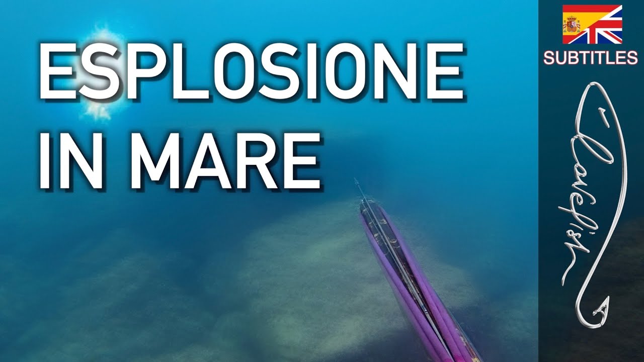 Ho registrato un' ESPLOSIONE subacquea mentre pescavo!