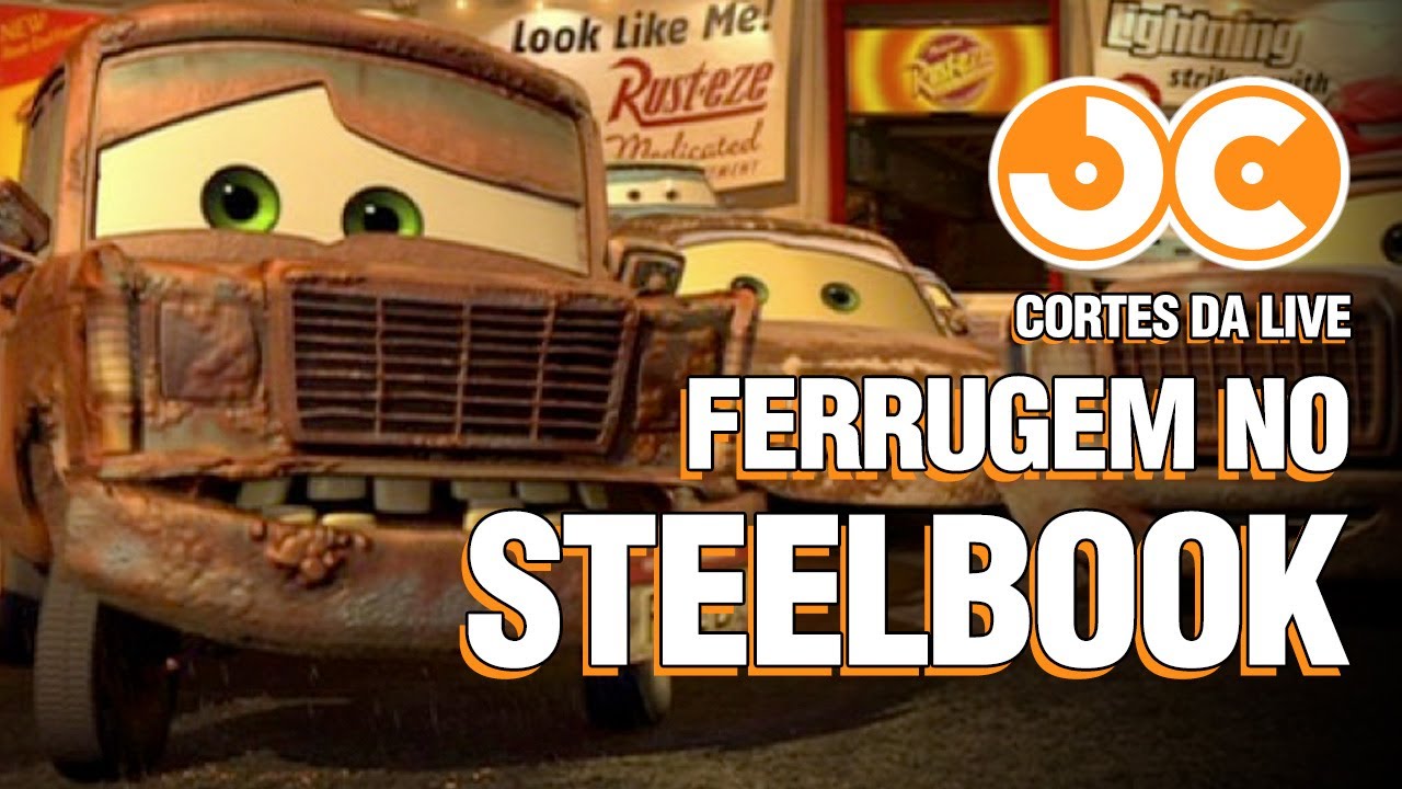 FERRUGEM NO STEELBOOK ✂️ CORTES DA LIVE @blogdojotace