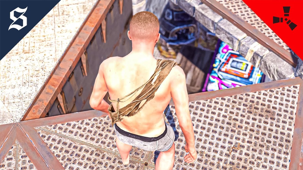 I got attempt raided but wish I got fully raided after today 😂💀 - RUST SOLO #6 S122