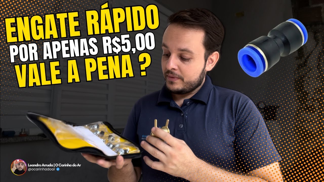 ENGATE RÁPIDO por MENOS de R$5 para LIMPEZA de LINHAS de AR CONDICIONADO e FRIGORÍGENAS
