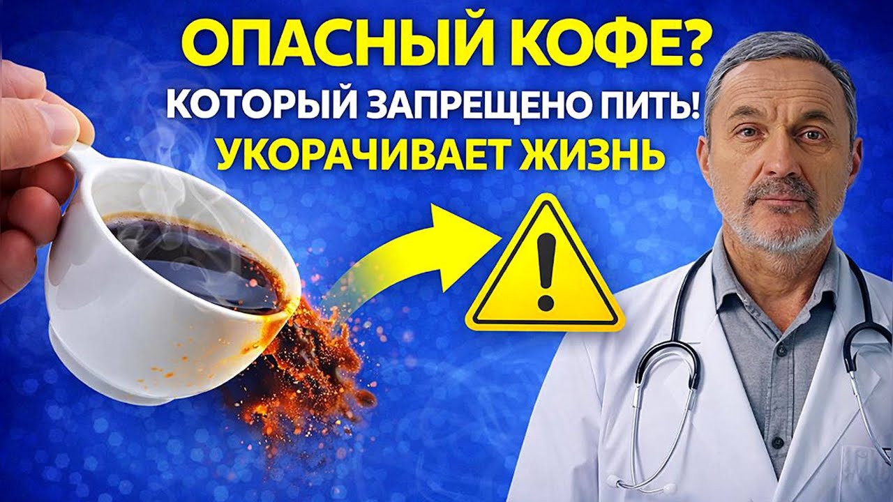 Никогда не пейте ЭТОТ кофе после 60: Кардиологи предупреждают об опасности!
