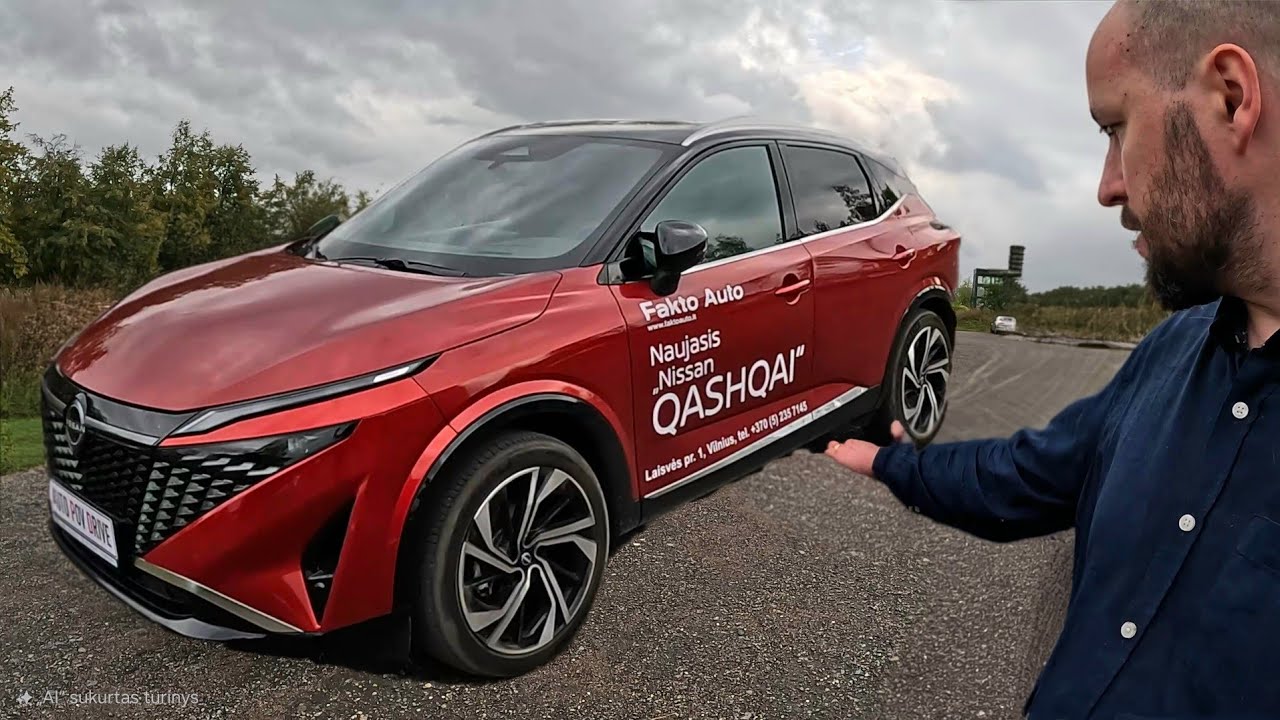 Naujas Nissan Qashqai | Apžvalga, Testas, Kuro Sąnaudos
