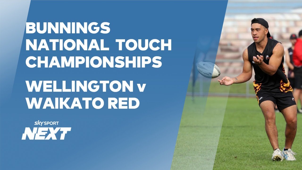 Wellington v Waikato Red | Open Men | Bunnings National Championships | Touch