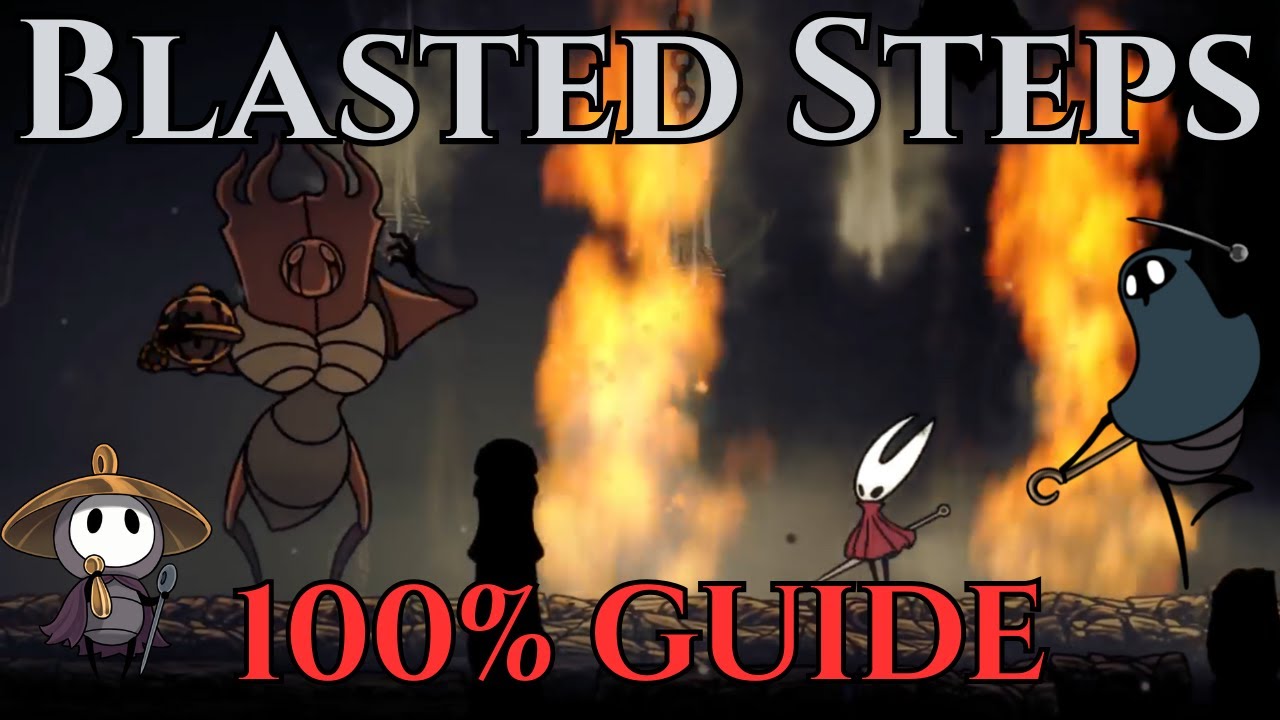 Blasted Steps Guide - Silksong 100% Walkthrough