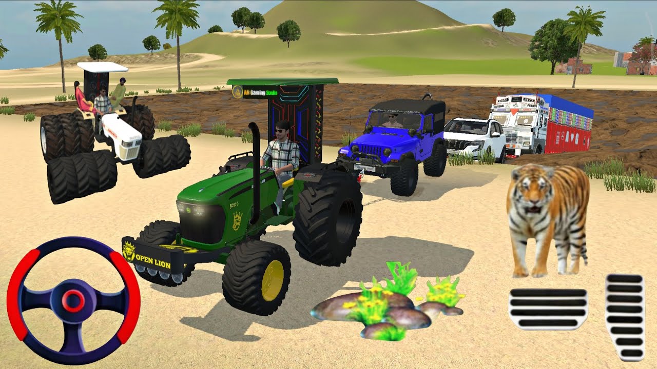 🔴Jcb And Unloaded Stone For Dumper Truck 🚛 In Game Video ll Indian Vihical Simulator 3d Game video