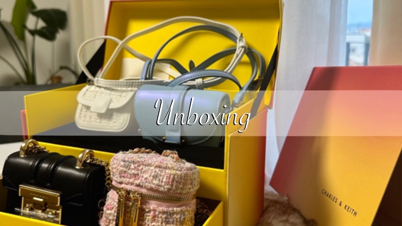 Unboxing | Charles and Keith Micro Bag Set : Miracle Moment