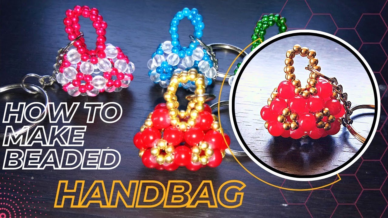मोत्याची पर्स | How to make a beaded purse #beadedpurse #pankhbeadsart