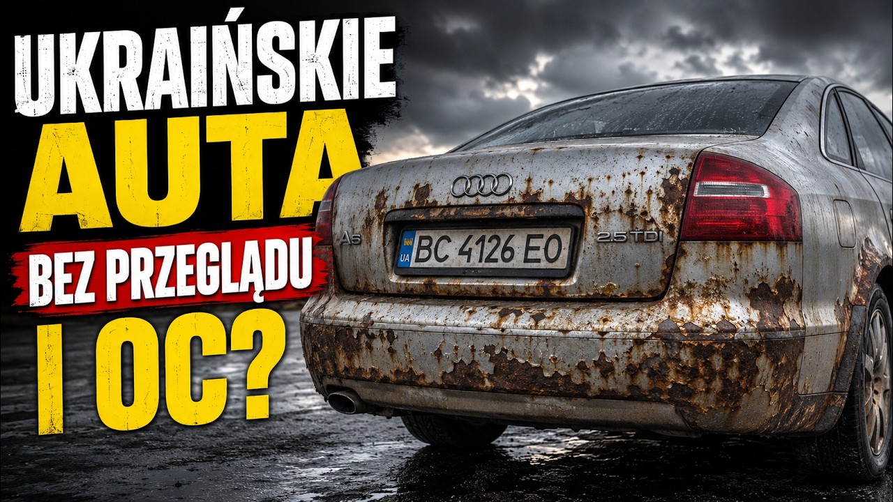 Ukraińskie AUTA bez OC i PRZEGLĄD&Oacute;W? Są r&oacute;wni i R&Oacute;WNIEJSI?