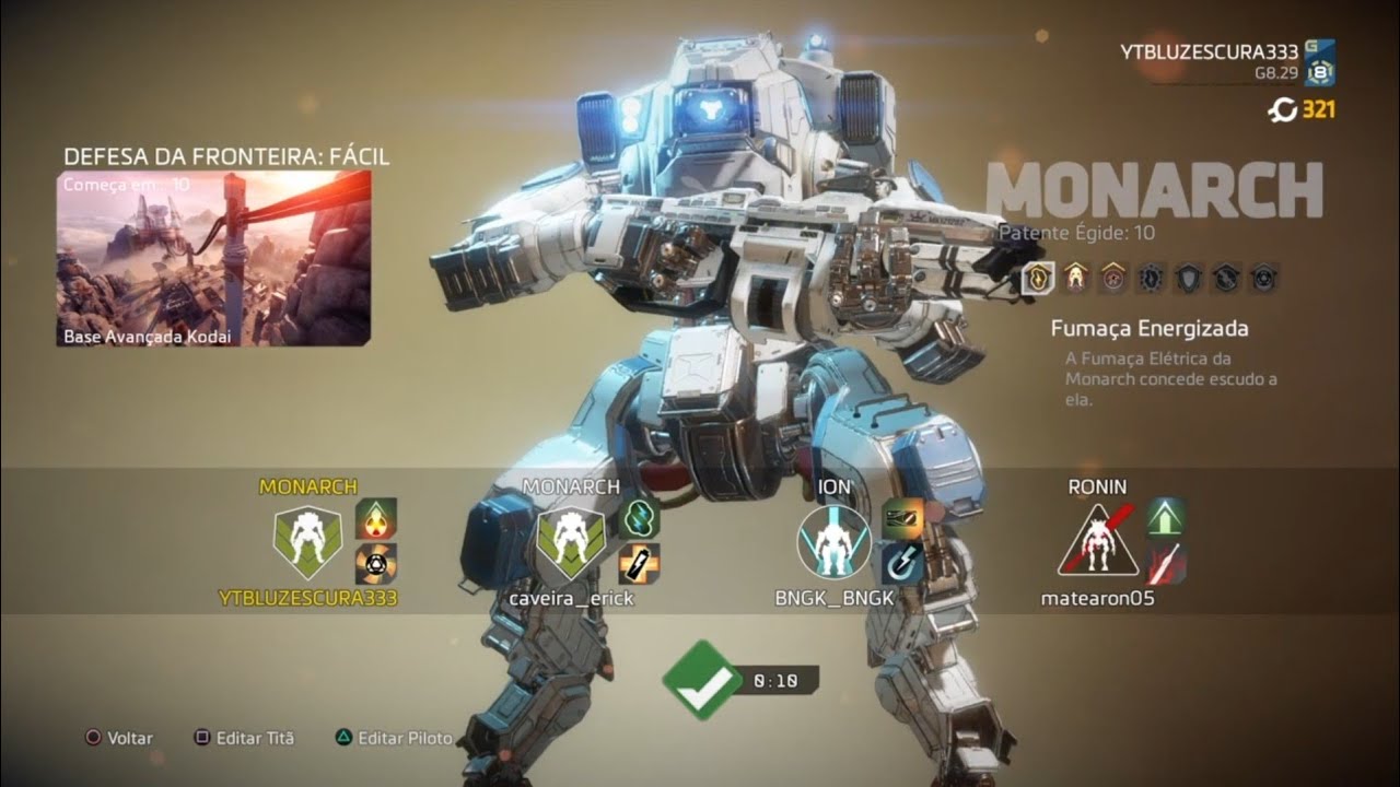 TITANFALL 2 [Ps4] Defesa da fronteira com a titã (MONARCH)