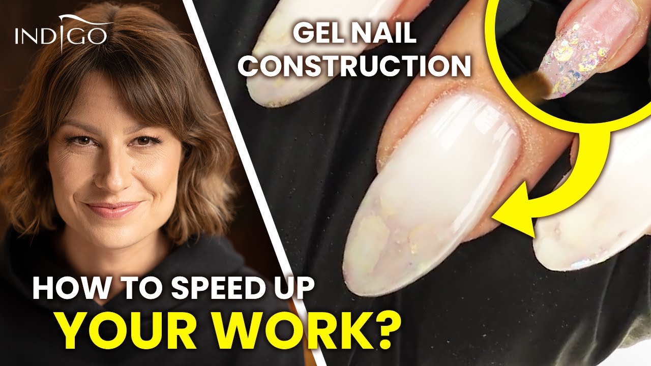 How to SPEED UP THE PACE of nail styling - gel nails STEP BY STEP! | Indigo Nails