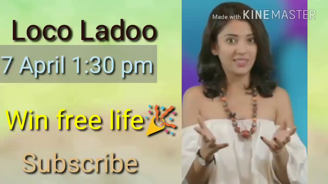 Loco Ladoo 7 April Night 10 Pm || Win Free lifes 🎉&hearts;️