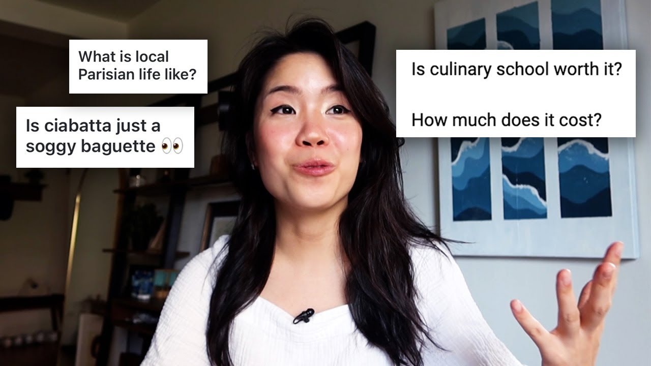 finally, a Q&A! (culinary school, life updates)