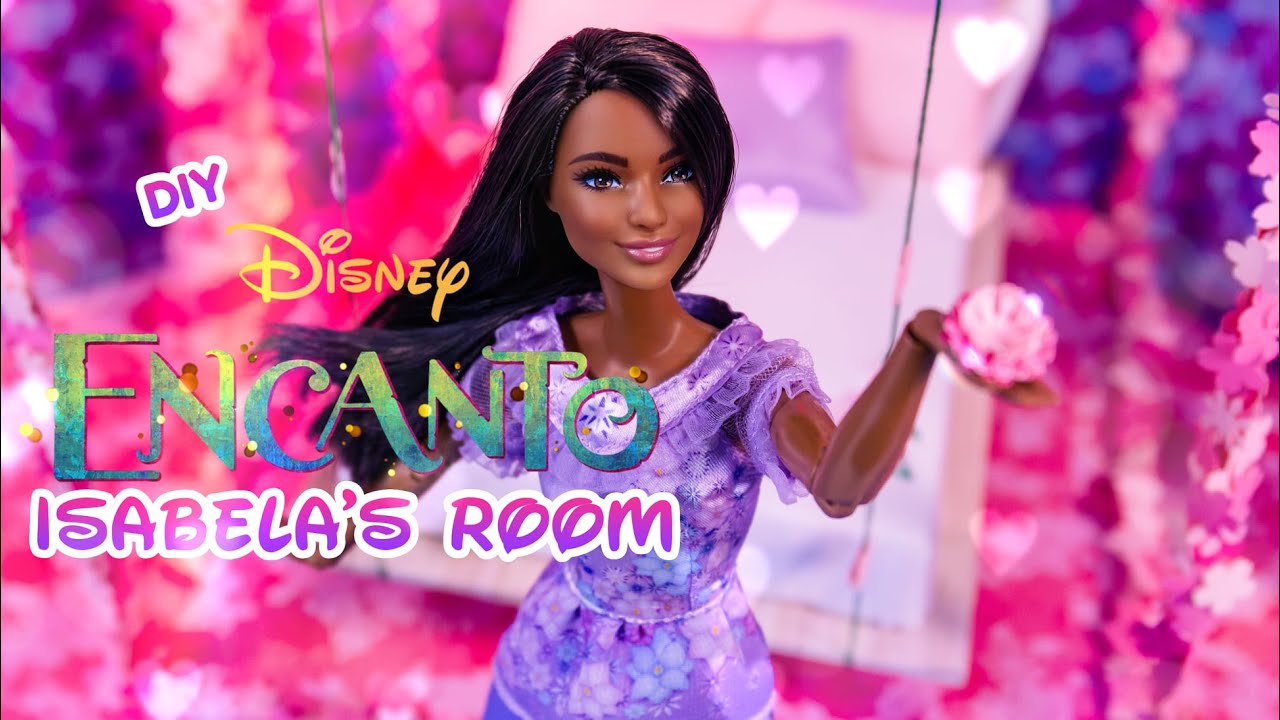 Let’s Make Isabela’s Room From Encanto for our Dolls
