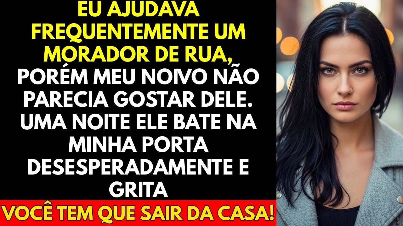 Eu Ajudava Frequentemente Um Morador De Rua, Porém Meu Noivo Não Parecia Gostar Dele  Uma Noite