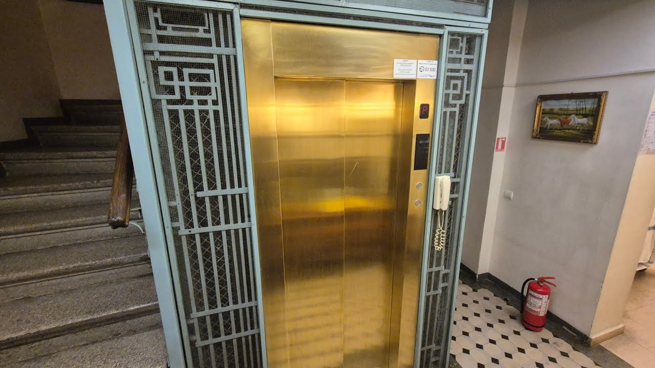 Posh IFMA replacement elevator in a old shaft at Rembrandt Olt Town hotel*** in Bucharest, Romania