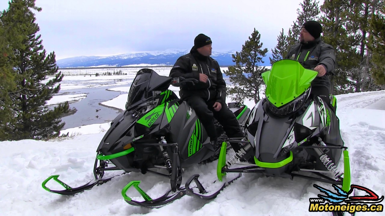 Arctic Cat ZR 8000 El Tigre et XF 8000 Cross Country 2018
