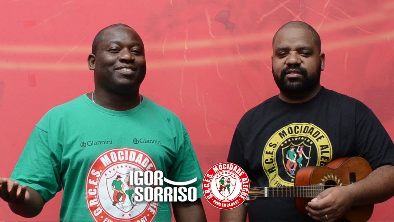 Mocidade Alegre | Igor Sorriso canta hino ao pavilhão