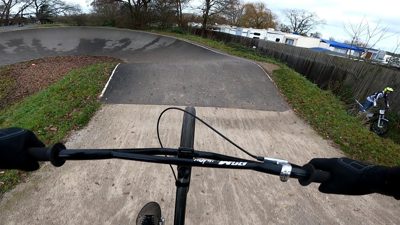 Runnymede Rockets BMX track. jump lap.