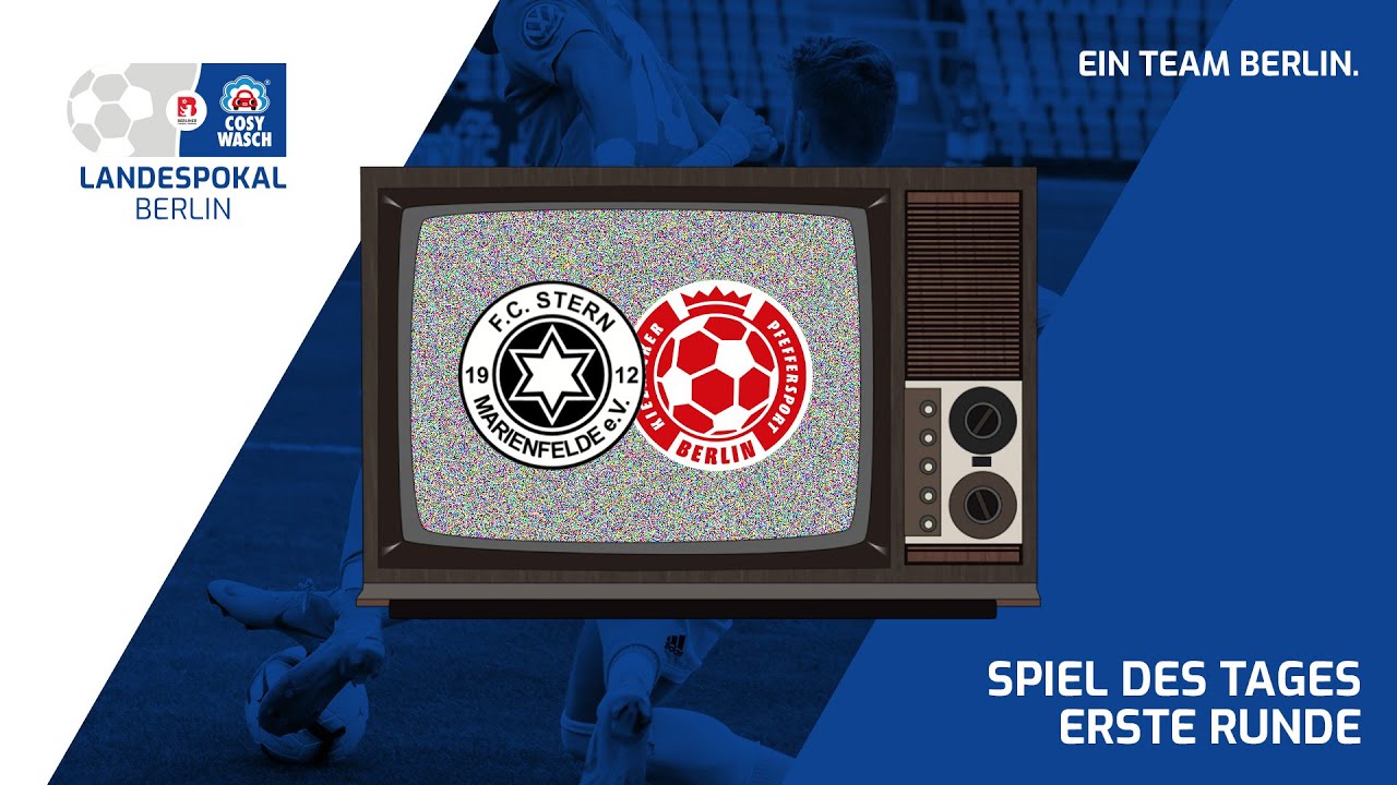 1. Hauptrunde im COSY-WASCH Landespokal: Stern Marienfelde - Pfeffersport #SpieldesTages